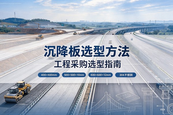永宁沉降板选择方法