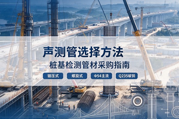 永宁声测管选型标准