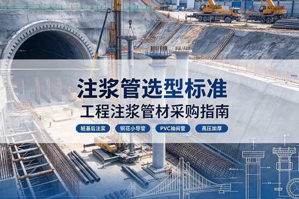 永宁注浆管选型标准