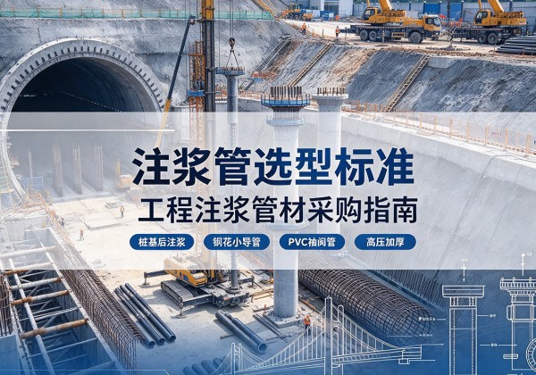 永宁注浆管选型标准
